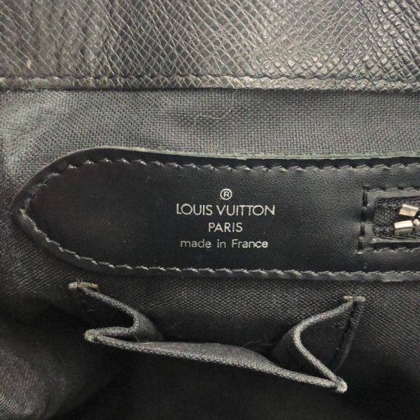 37310581 7 Louis Vuitton Kasbek Leather Taiga Tote Bag Ardoise