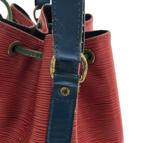 37312104 10 Louis Vuitton Noe Shoulder Bag Red x Blue x Green