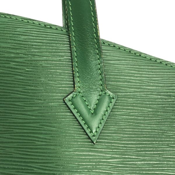 37312108 10 Louis Vuitton Saint Jacques Leather Shoulder Bag Green