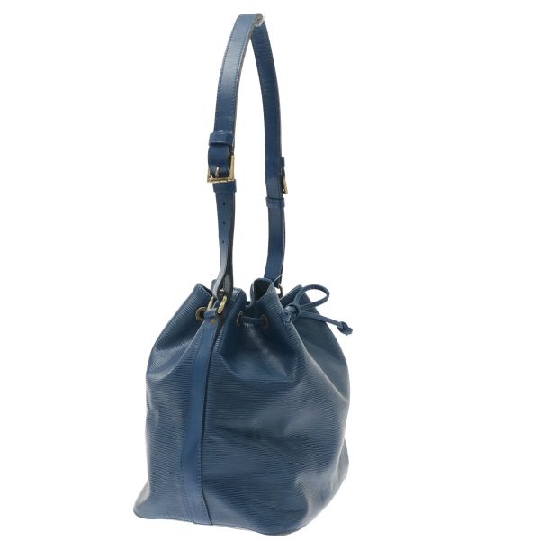 37312116 2 Louis Vuitton Petit Noe Leather Shoulder Bag Blue