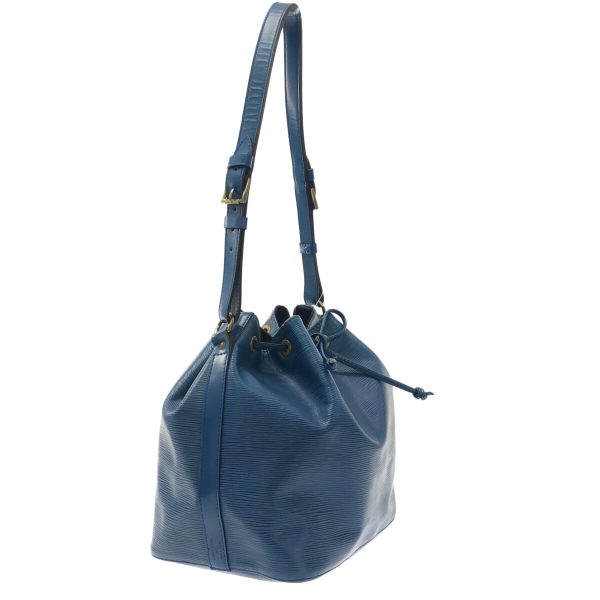 37312117 2 Louis Vuitton Petit Noe Leather Shoulder Bag Blue