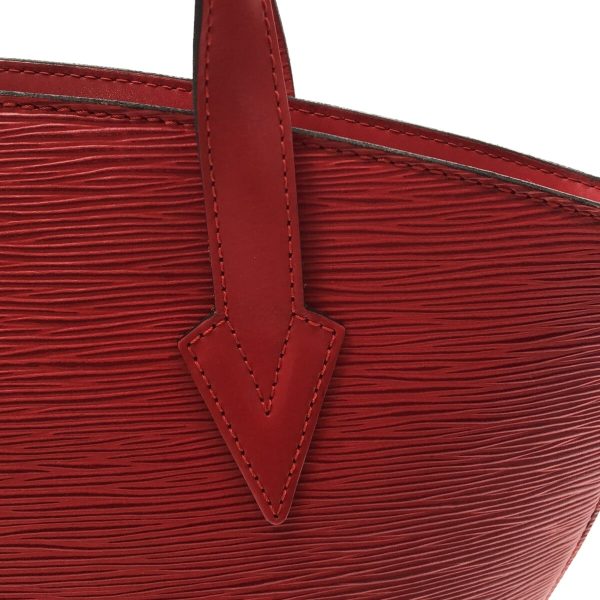 37312131 10 Louis Vuitton Saint Jacques Leather Shoulder Bag Red