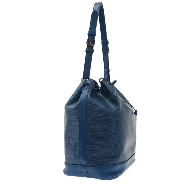 37312157 2 Louis Vuitton Noe Leather Shoulder Bag Blue