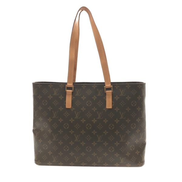 37312286 1 Louis Vuitton Luco Canvas Monogram Tote Bag Brown