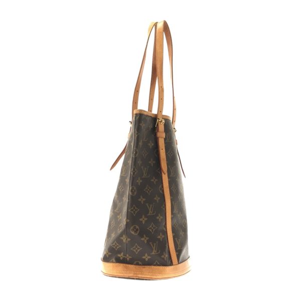 37312292 2 Louis Vuitton Bucket Canvas Monogram Shoulder Bag Brown