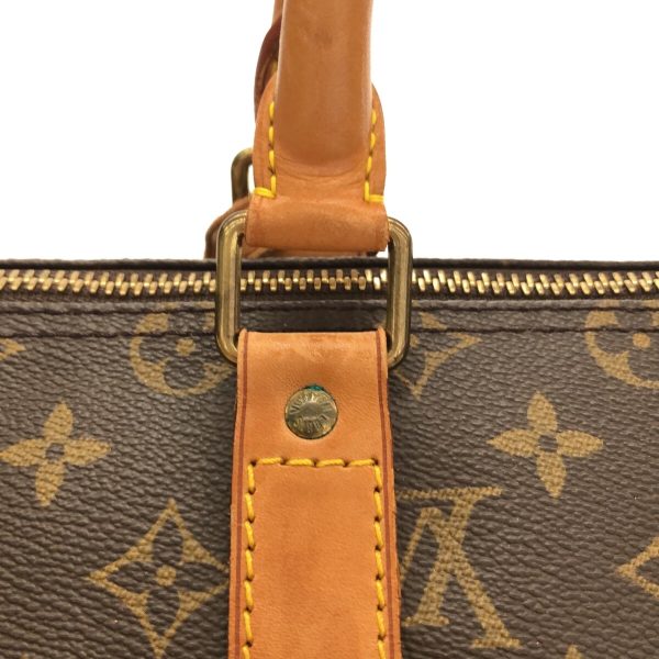 37312300 10 Louis Vuitton Keepall Canvas Monogram Boston Bag Brown