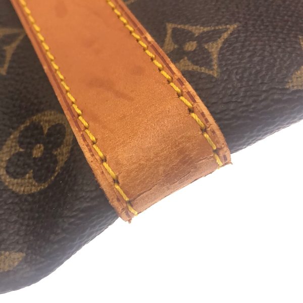 37312300 12 Louis Vuitton Keepall Canvas Monogram Boston Bag Brown