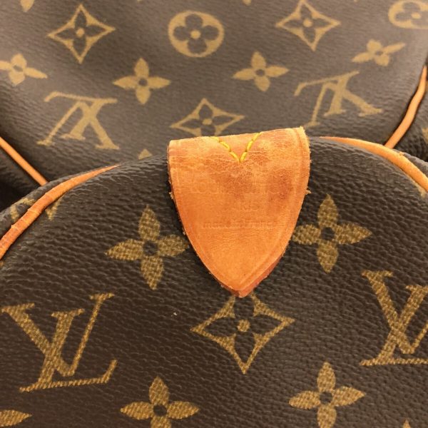 37312300 7 Louis Vuitton Keepall Canvas Monogram Boston Bag Brown