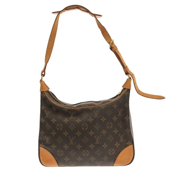 37312316 3 Louis Vuitton Boulogne Canvas Monogram Shoulder Bag Brown