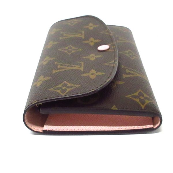 37312376 7 Louis Vuitton Portefeuille Emily Monogram Long Wallet Rose