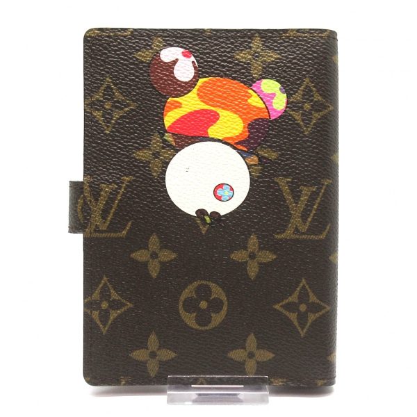 37312389 2 Louis Vuitton Agenda Panda Canvas Monogram Notebook Brown