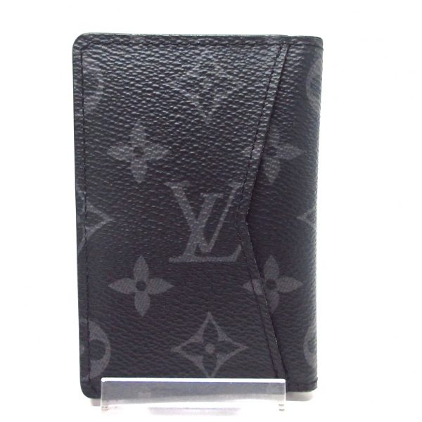 37312390 2 Louis Vuitton Organizer de Posh Canvas Eclipse Card Black