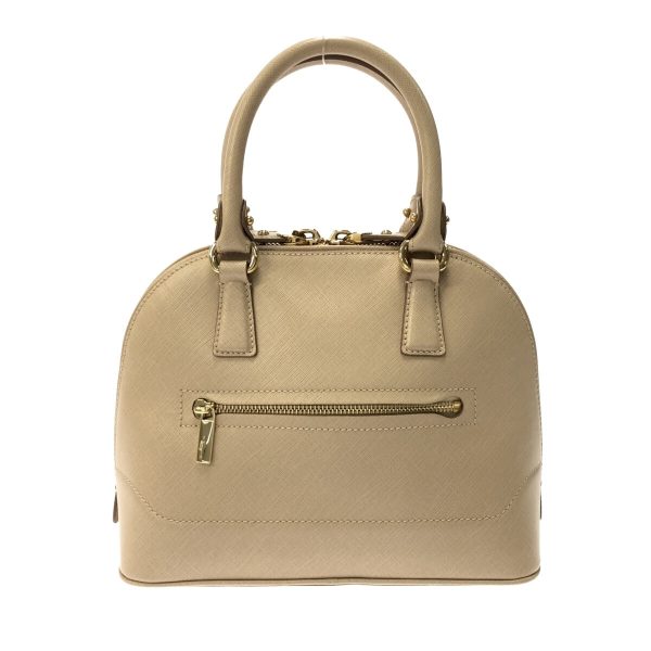 37312400 3 Salvatore Ferragamo Dalina Gancini Leather Handbag Beige