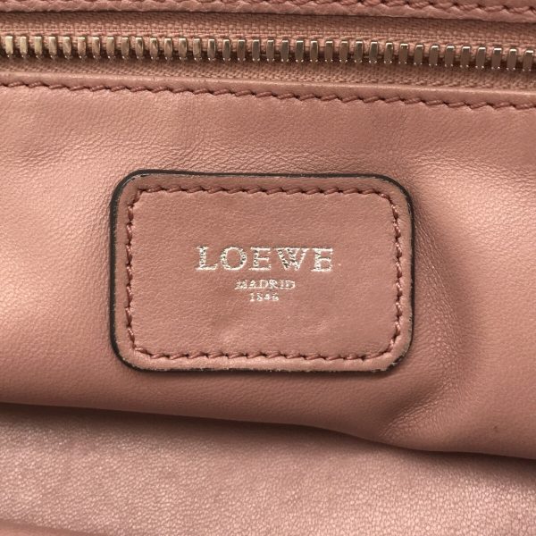 37312418 7 Loewe Amazona 28 Handbag Leather Pink