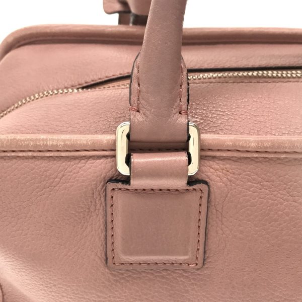 37312418 9 Loewe Amazona 28 Handbag Leather Pink