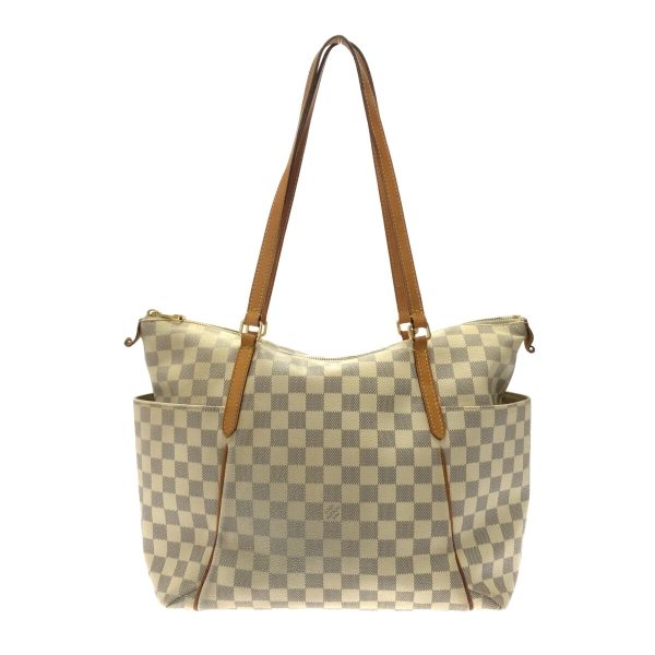 37312463 1 Louis Vuitton Totally PM Canvas Damier Shoulder Bag Azure