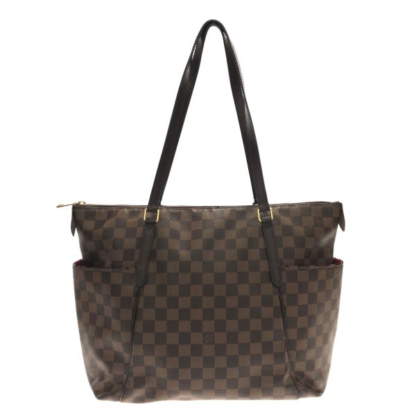 37312464 3 Louis Vuitton Totally PM Canvas Damier Shoulder Bag Ebene