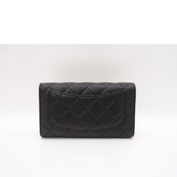 37318 2 Chanel Timeless Classic Wallet Black