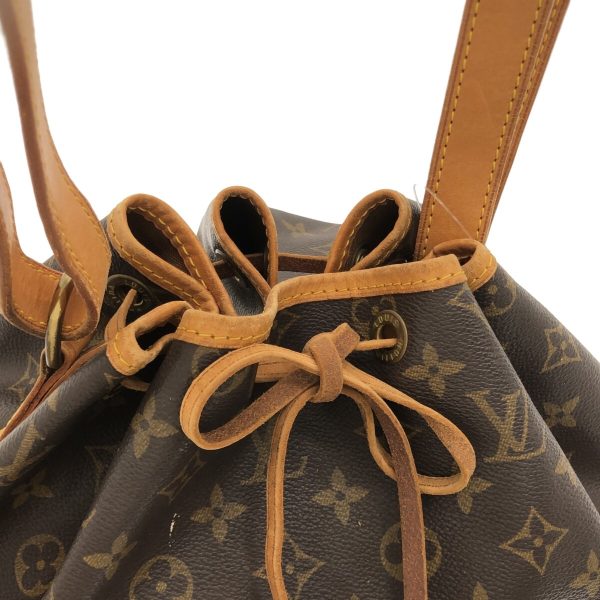 37319231 11 Louis Vuitton Noe Canvas Monogram Shoulder Bag Brown