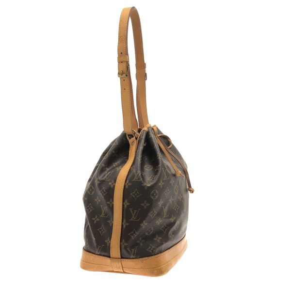 37319231 2 Louis Vuitton Noe Canvas Monogram Shoulder Bag Brown