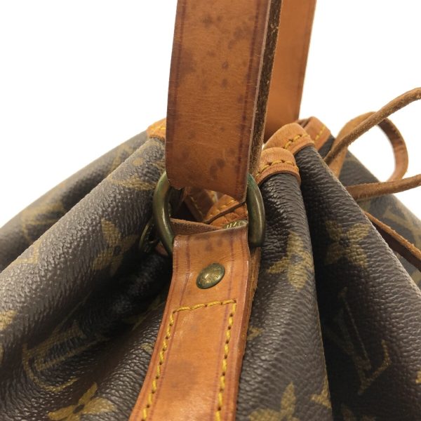 37319564 10 Louis Vuitton Noe Canvas Monogram Shoulder Bag Brown