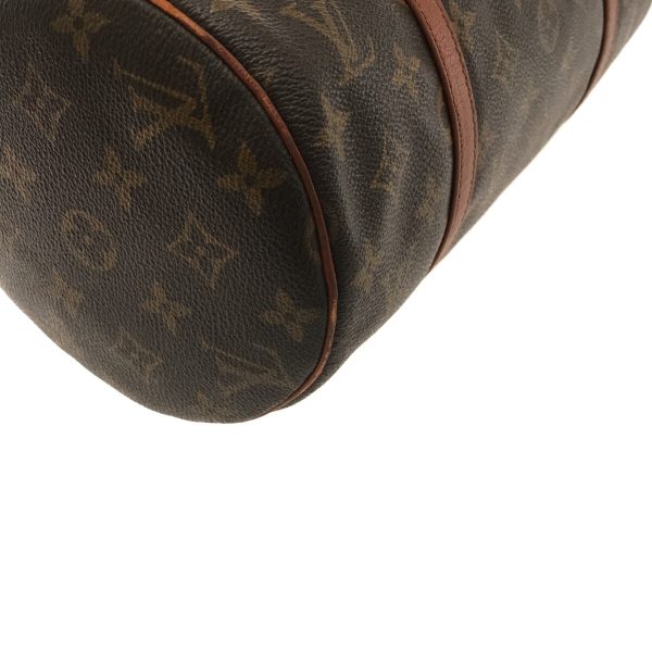 37319570 5 Louis Vuitton Old Papillon Canvas Monogram Handbag Brown