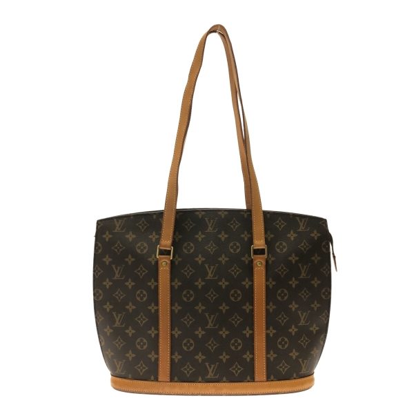 37319590 1 Louis Vuitton Babylon Canvas Monogram Shoulder Bag Brown