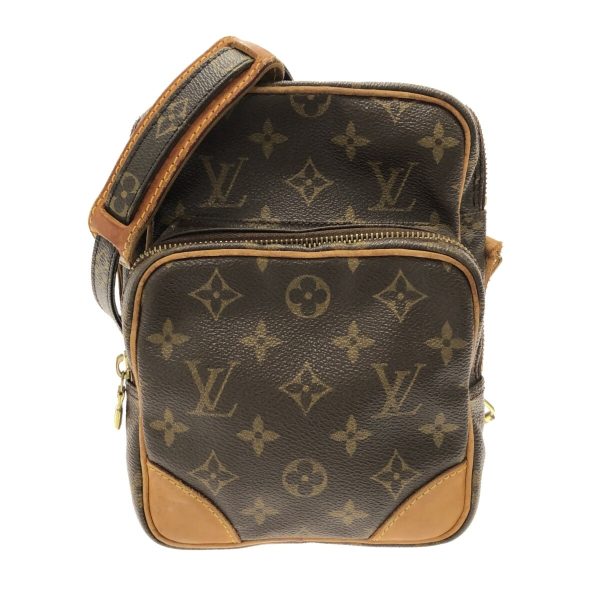 37319655 1 Louis Vuitton Amazon Canvas Monogram Shoulder Bag Brown