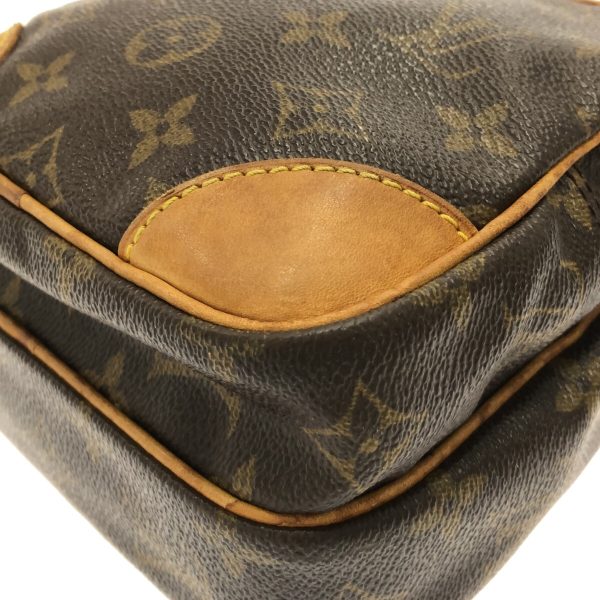 37319655 5 Louis Vuitton Amazon Canvas Monogram Shoulder Bag Brown