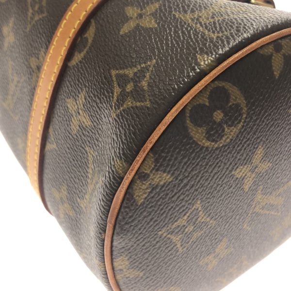 37319782 5 Louis Vuitton Papillon Canvas Monogram Handbag Brown