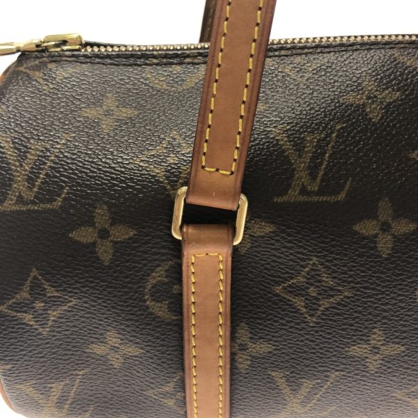 37319782 9 Louis Vuitton Papillon Canvas Monogram Handbag Brown