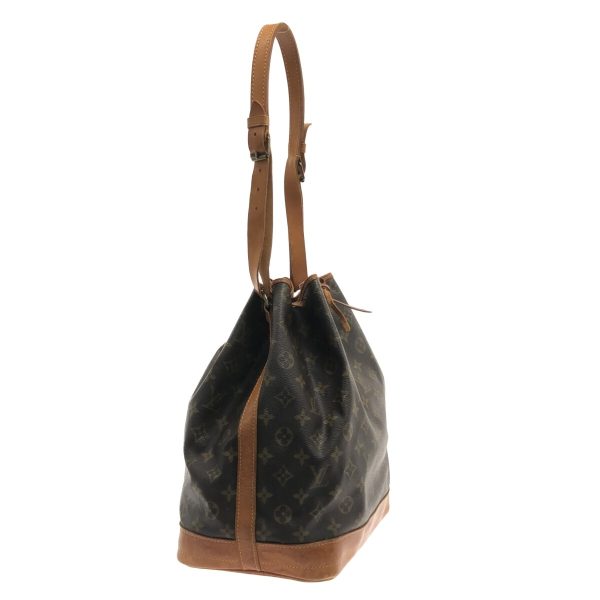 37319796 2 Louis Vuitton Noe Canvas Monogram Shoulder Bag Brown