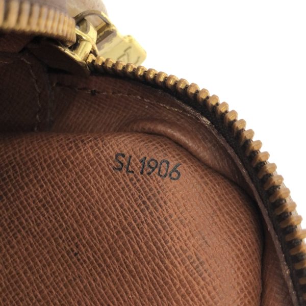 37319810 8 Louis Vuitton Danube Canvas Monogram Shoulder Bag Brown