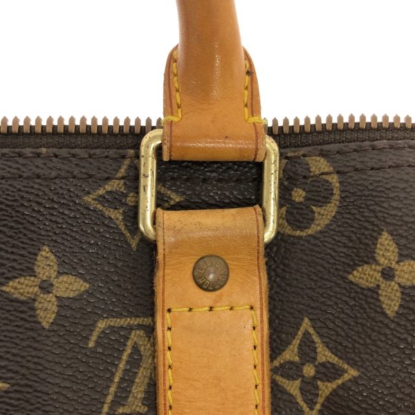 37319812 10 Louis Vuitton Keepall Canvas Monogram Boston Bag Brown