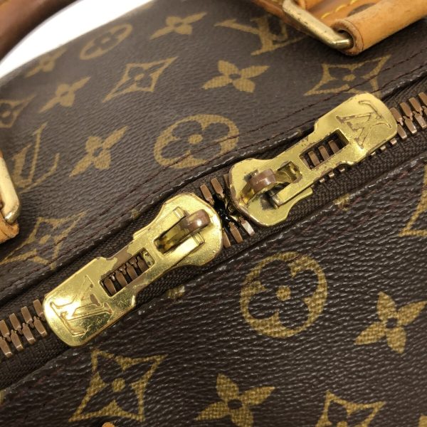 37319812 11 Louis Vuitton Keepall Canvas Monogram Boston Bag Brown