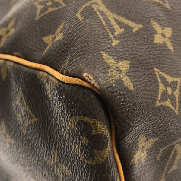 37319812 5 Louis Vuitton Keepall Canvas Monogram Boston Bag Brown