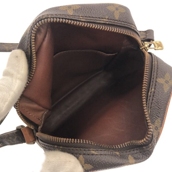 37319830 6 Louis Vuitton Amazon Canvas Monogram Shoulder Bag Brown