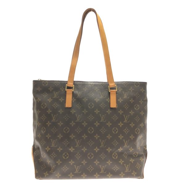 37320600 1 Louis Vuitton Kaba Mezzo Monogram Canvas Shoulder Bag Brown