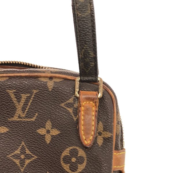 37321365 10 Louis Vuitton Pochette Marly Canvas Monogram Shoulder Bag Brown