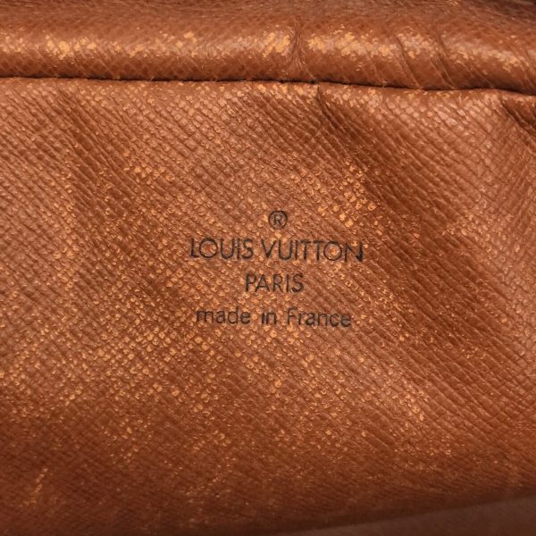 37321365 7 Louis Vuitton Pochette Marly Canvas Monogram Shoulder Bag Brown