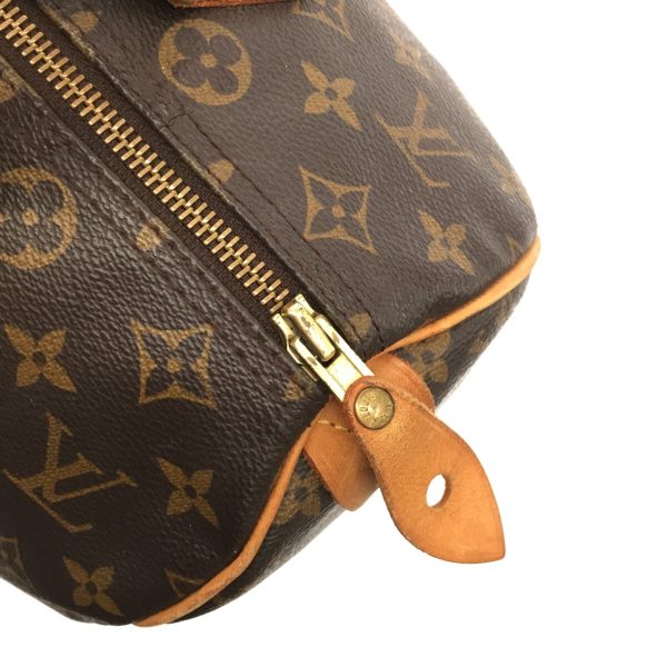 37321408 11 Louis Vuitton Speedy Canvas Monogram Handbag Brown