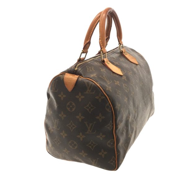 37321408 2 Louis Vuitton Speedy Canvas Monogram Handbag Brown