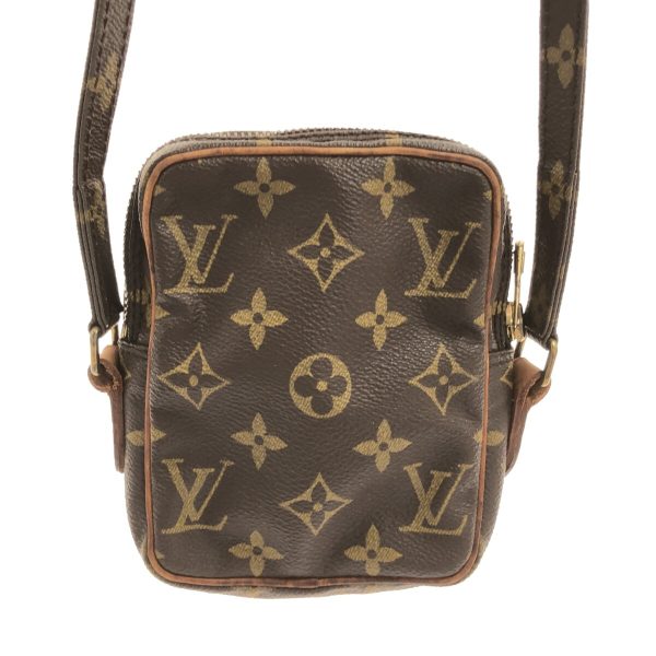 37322407 3 Louis Vuitton Danube Canvas Monogram Shoulder Bag Brown