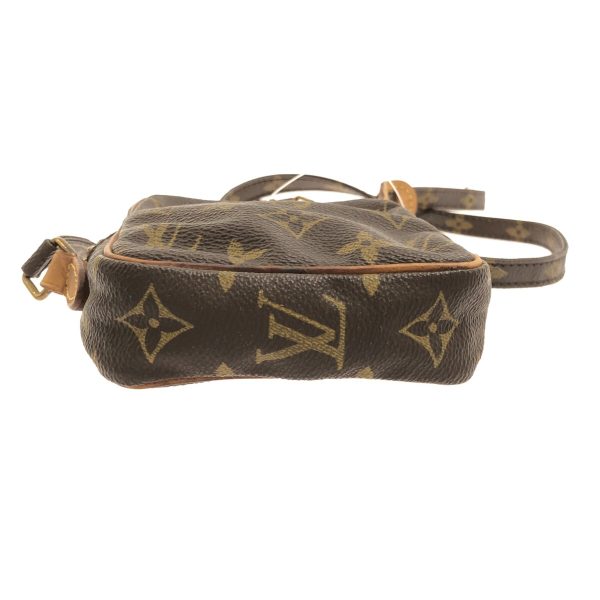 37322407 4 Louis Vuitton Danube Canvas Monogram Shoulder Bag Brown