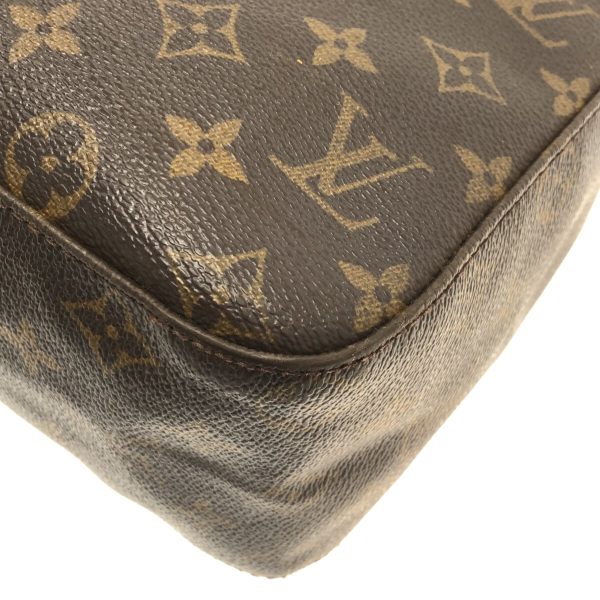 37323005 5 Louis Vuitton Looping Canvas Monogram Shoulder Bag Brown