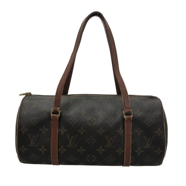 37323054 1 Louis Vuitton Old Papillon Canvas Monogram Handbag Brown