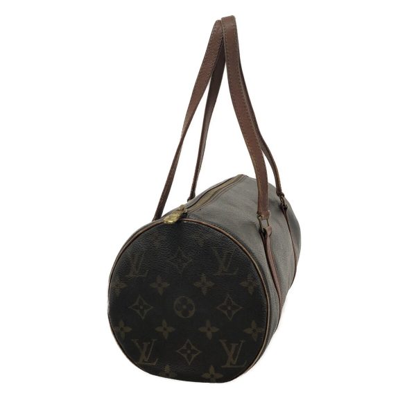 37323054 2 Louis Vuitton Old Papillon Canvas Monogram Handbag Brown