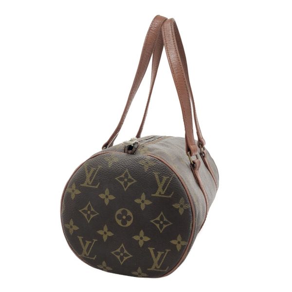 37323059 2 Louis Vuitton Old Papillon Canvas Monogram Handbag Brown