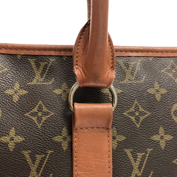 37324366 10 Louis Vuitton Sack Weekend Canvas Monogram Tote Bag Brown