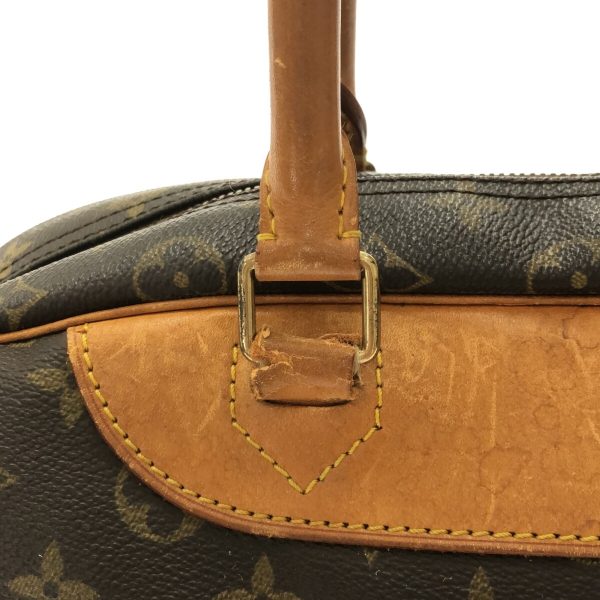 37324371 10 Louis Vuitton Deauville Canvas Monogram Handbag Brown